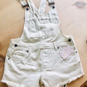 Free People overall shorts